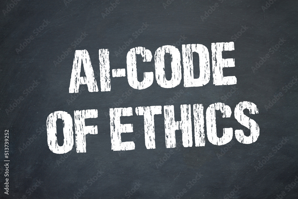 Fototapeta premium AI-Code of Ethics