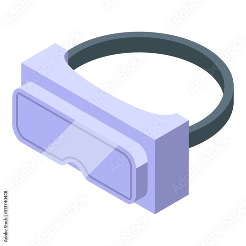 Carpenter glasses icon isometric vector. Drywall plaster. Home room