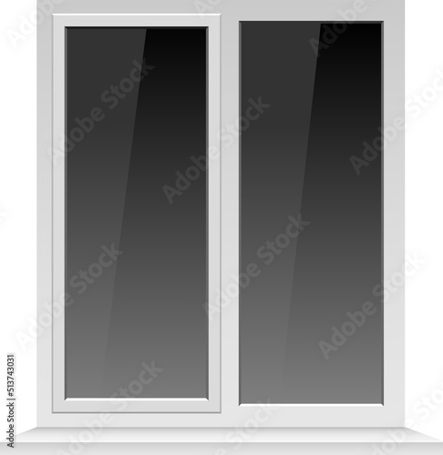 Fototapeta Naklejka Na Ścianę i Meble -  Windows clipart design illustration