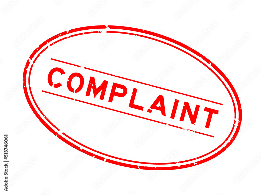 Grunge red complaint word rubber seal stamp on white background Grunge red complaint word rubber seal stamp on white background