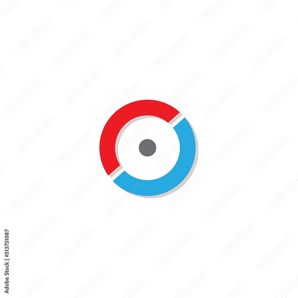 Initial o logo design Free Vector Initial o logo design Free Vector