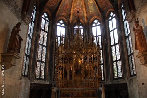 Altar, Basilica of Sant'Anastasia, Venice, Italy