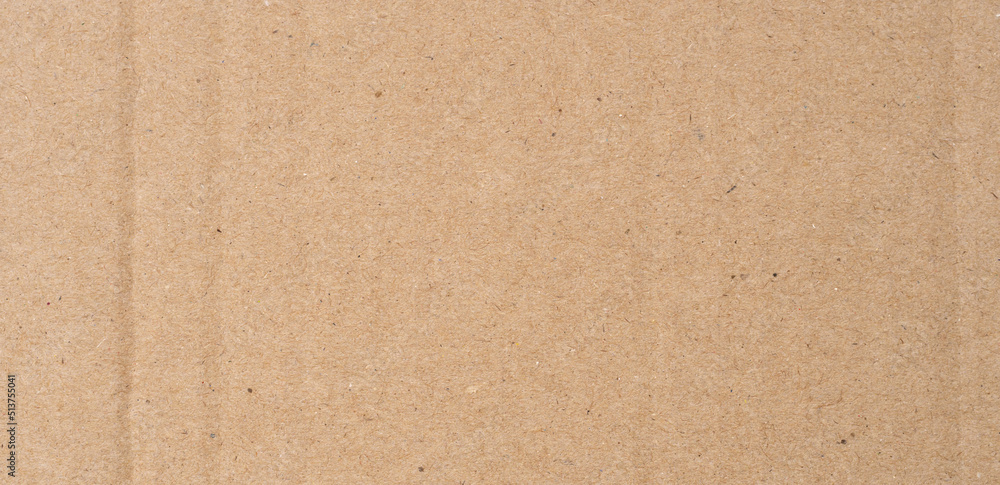 Fototapeta premium brown paper box texture and background with copy space