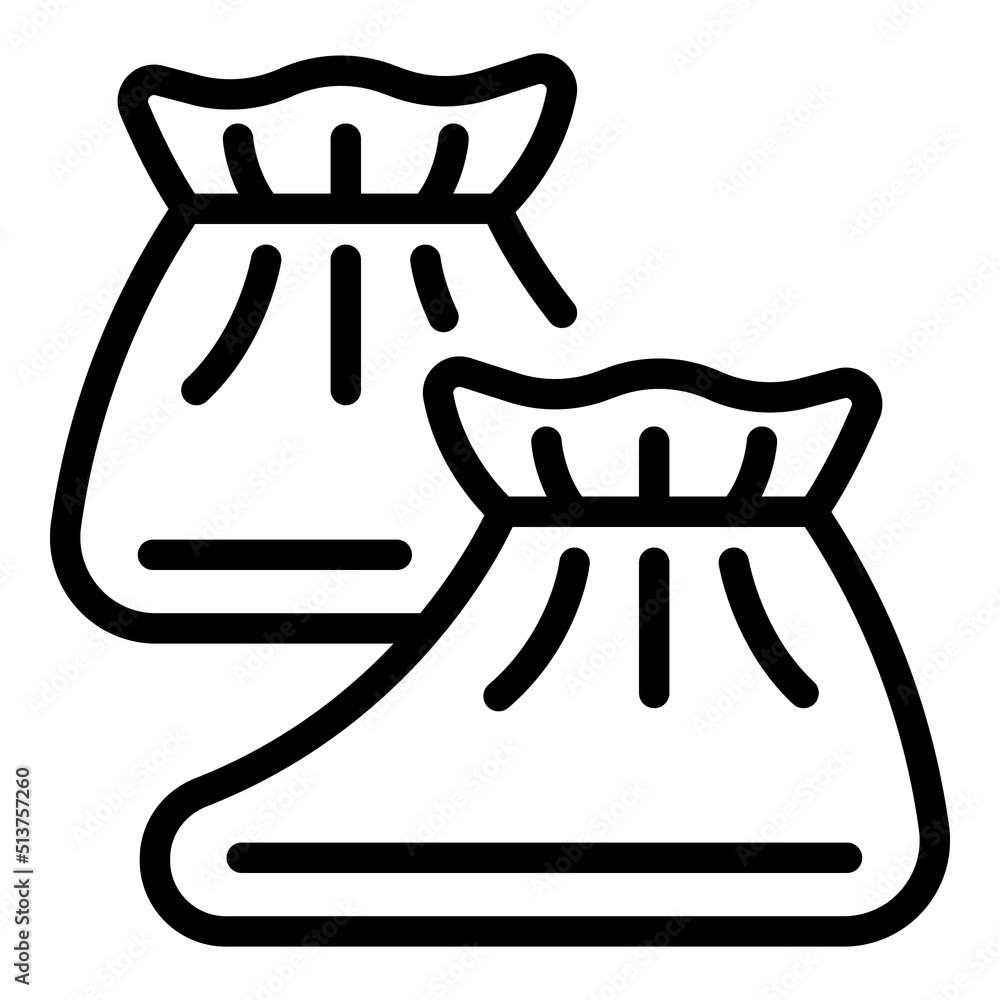 Safety waste icon outline vector. Suit protect. Gloves mask Safety waste icon outline vector. Suit protect. Gloves mask
