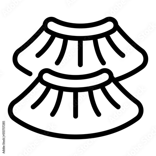 Double cover shoe icon outline vector. Safety suit. Doctor safety