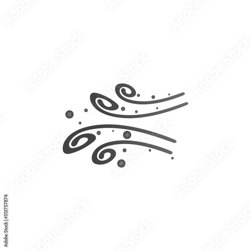 Wind icon vector illustration design