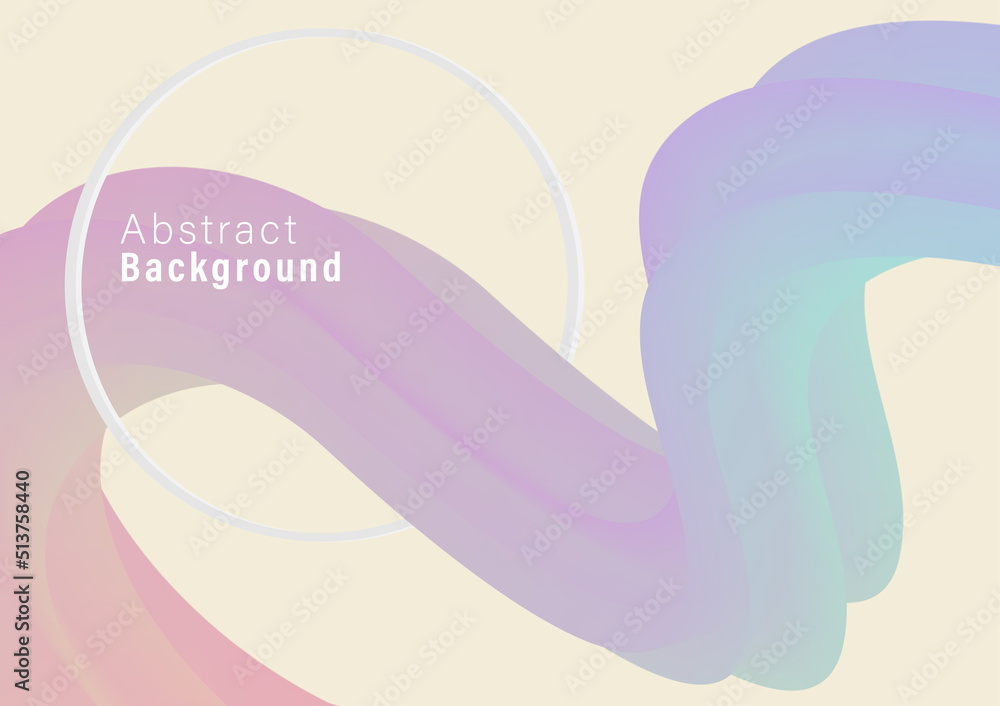 Abstract fluid shape background minimal geometric dynamic pastel gradient wallpaper