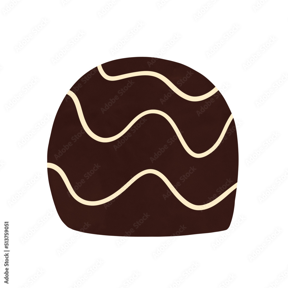 Chocolate cake isolated on white background. Chocolate cake isolated on white background.