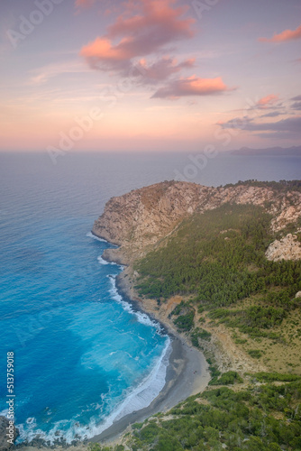 playa es Coll Baix y Cap de Menorca, Alcudia, Mallorca, balearic islands, spain, europe