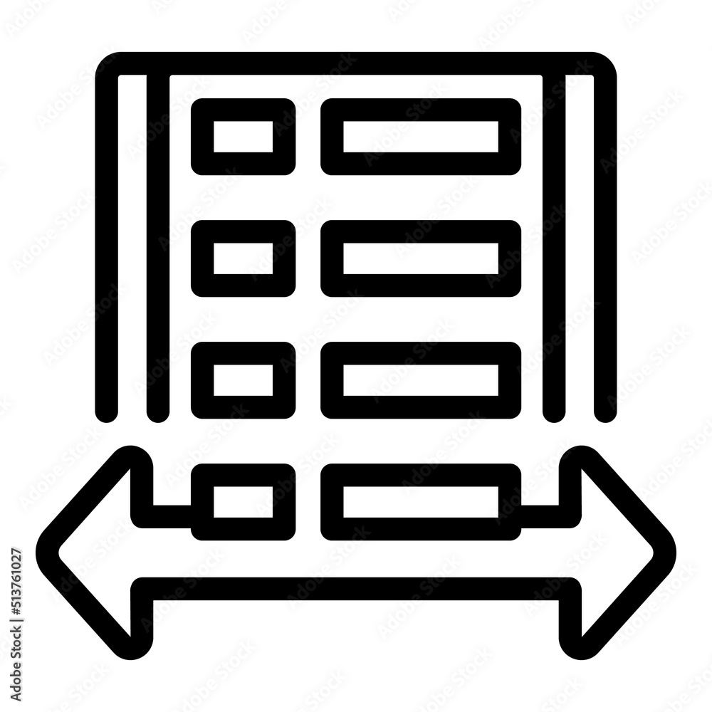 Job report icon outline vector. Document form. Paper stamp Job report icon outline vector. Document form. Paper stamp