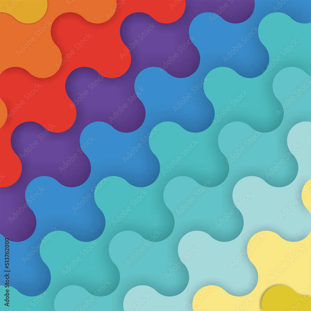 colorful wavy background with shadow. beautiful wavy background illustration colorful wavy background with shadow. beautiful wavy background illustration