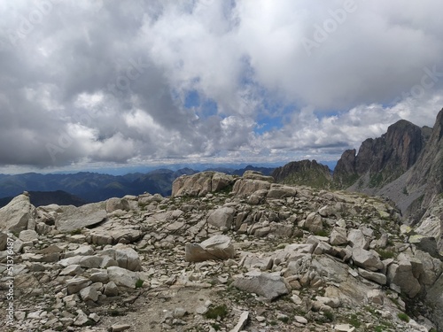 Cima d’Asta is the highest mountain of the Fiemme Mountains in the eastern part of the Italian province of Trentino