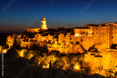 Pitigliano, Maremma, Grosseto District, Tuscany, Italy