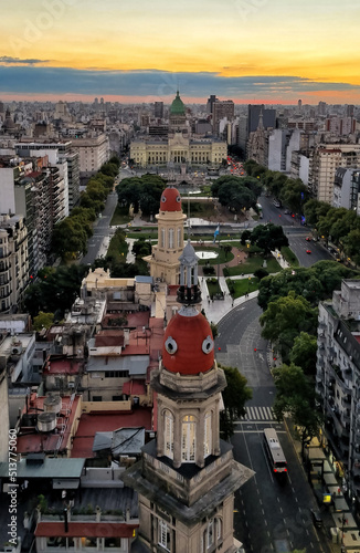 view of the city buenos aires