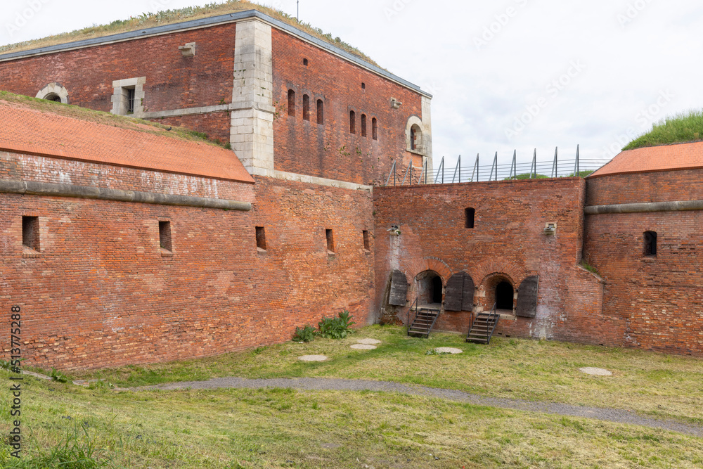 Zamosc Fortress, fragments of the 16th century fortifications, Zamosc, Poland