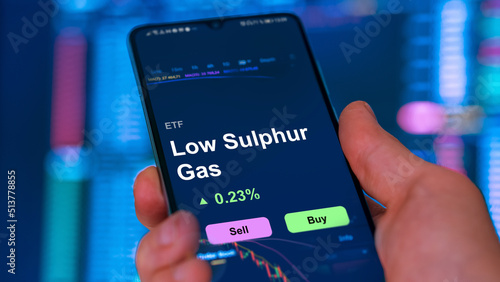 Invest in low sulphur gas ETF, an investor buys or sell an etf fund.