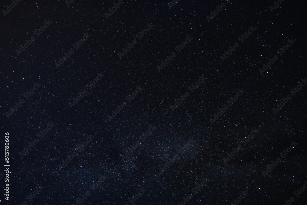 Fototapeta premium dark night sky with many stars