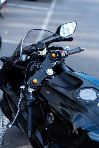 Yamaha R7 motor zwart 700CC