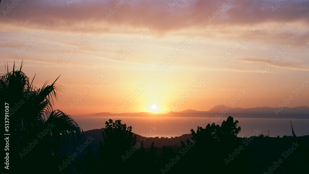 Sunset on the Amalfi Coast, Torchiara