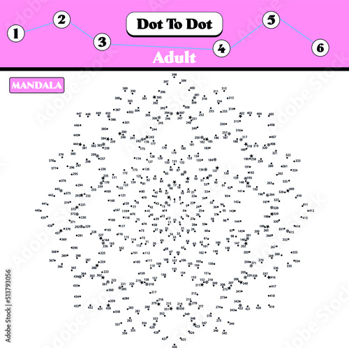 Connect The Dots and Draw. Educational Game for Kids.