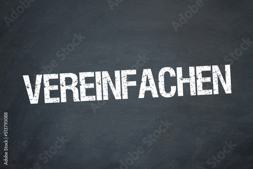 Vereinfachen