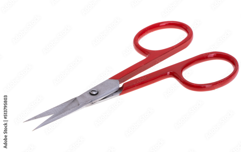 manicure scissors isolated manicure scissors isolated