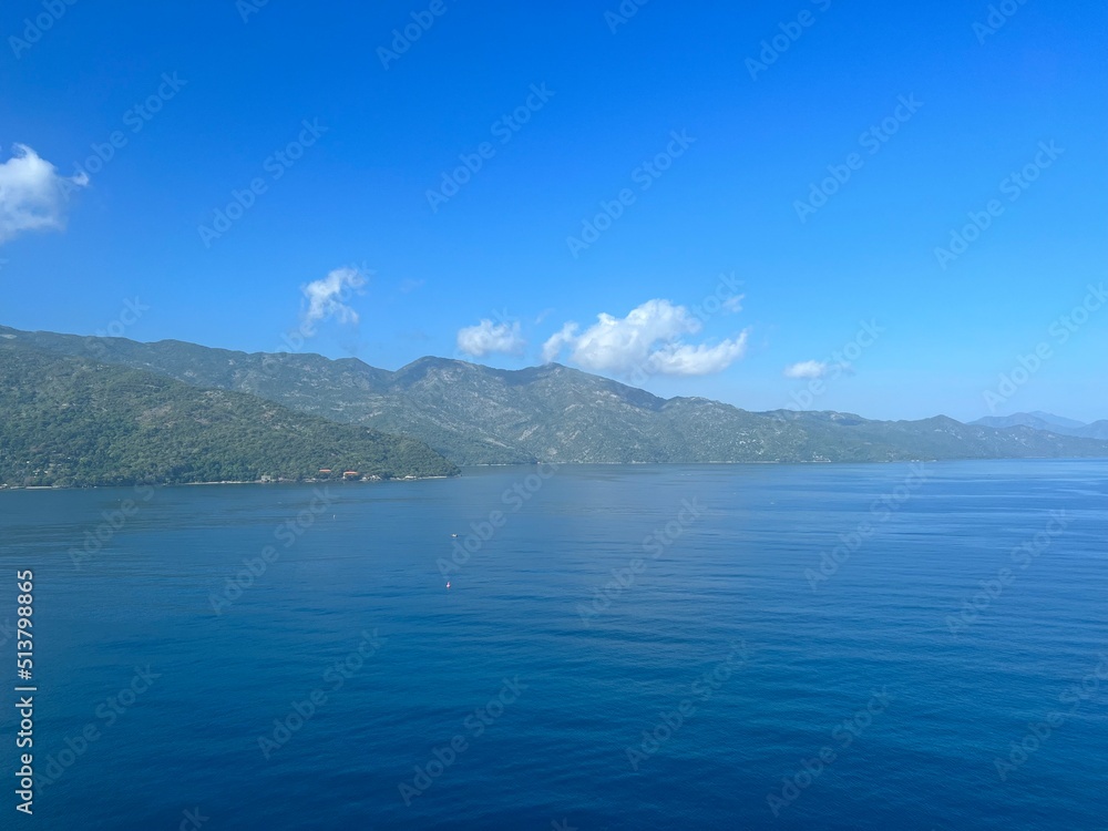 Haiti coast line