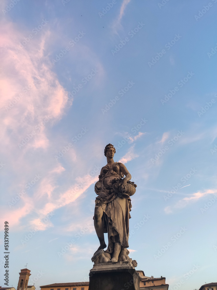 Obraz premium statue in Firenze 