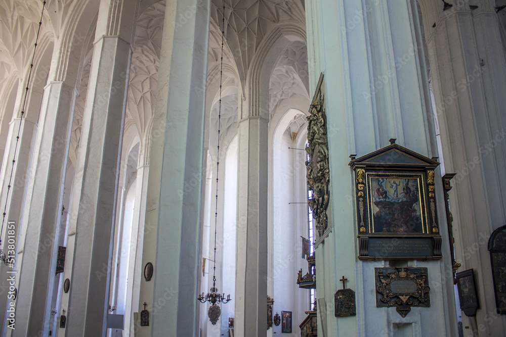 Interior of St. Mary's Basilica in Gdansk, Poland
Interior of St. Mary's Basilica in Gdansk, Poland