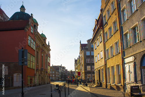  Architecture of Old Town in Gdansk