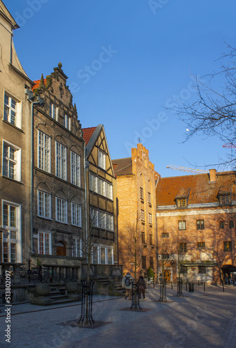  Architecture of Old Town in Gdansk