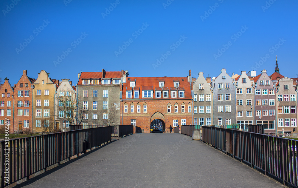 Krowia Gate in Gdansk, Poland 