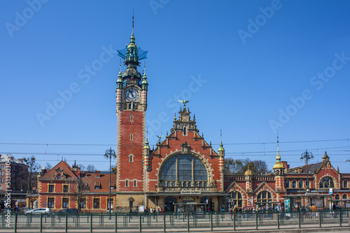 Gdansk Main Railway Station, Poland 