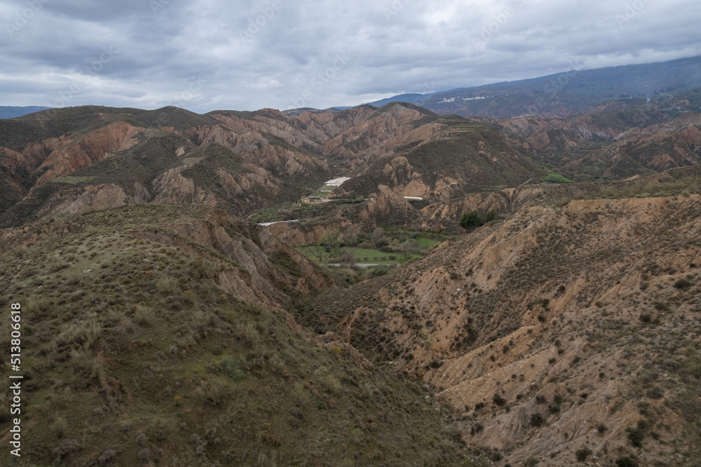 mountainous area in the south of Andalucia