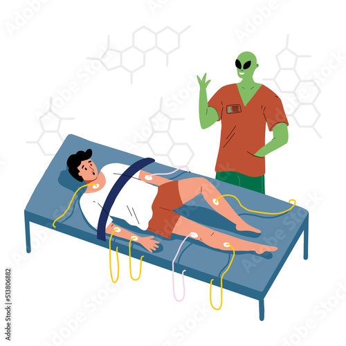 Aliens have kidnapped people. UFO laboratory. The Martian Experiments