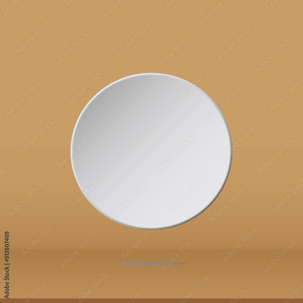 brown background with white circle brown background with white circle