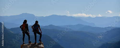 Watching the Magnificent Mountain View