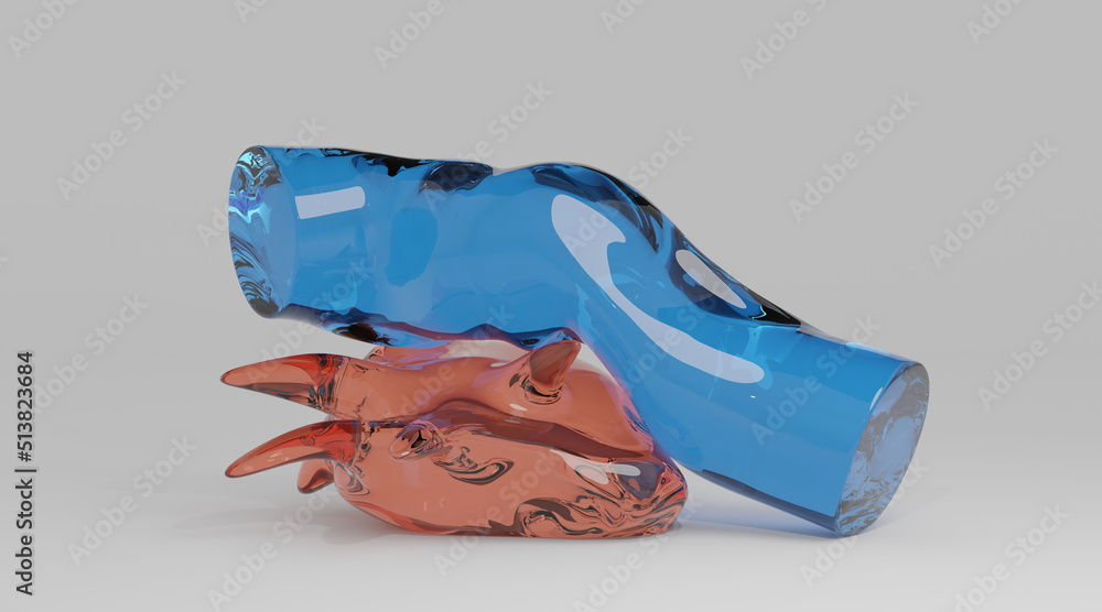 Naklejka premium 3d Abstract Design