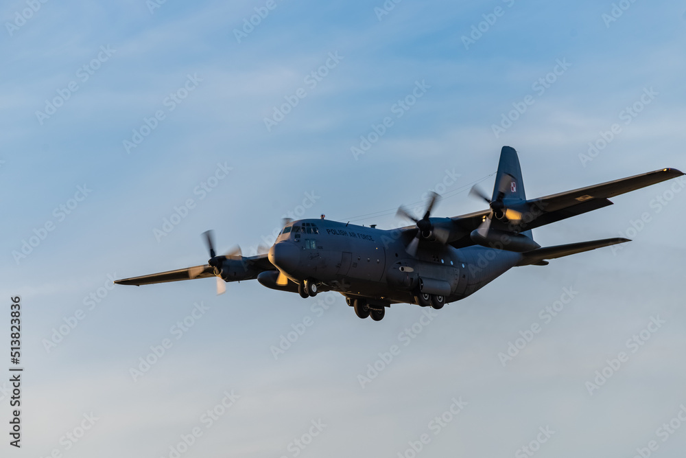 Transport aviation - C130 of the Polish Air Force Transport aviation - C130 of the Polish Air Force