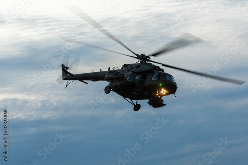 Fototapeta Naklejka Na Ścianę i Meble -  Polish Mi-17 transport helicopter