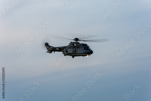 Fototapeta Naklejka Na Ścianę i Meble -  a military helicopter