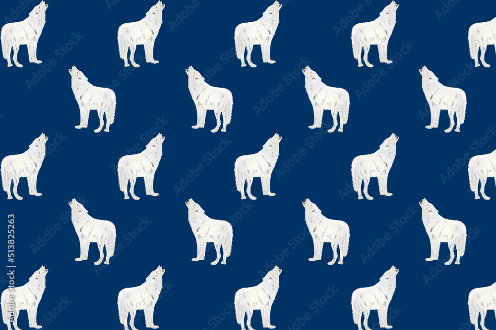 Wolves pattern