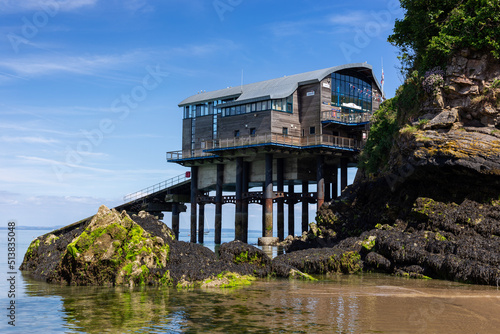 Royal National Lifeboat Institution station Tenby Pembrokeshire South Wales

