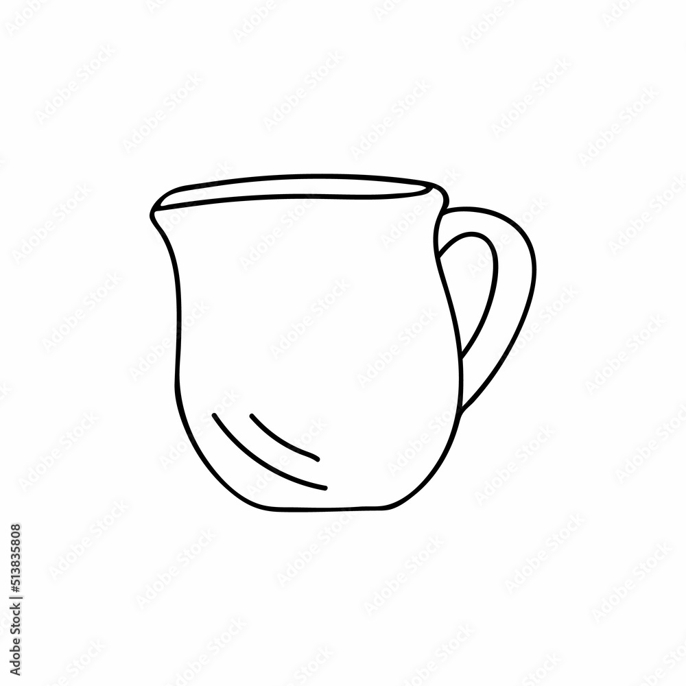 Doodle milk jug illustration in vector isolated on white. Hand drawn milk jug icon in vector isolated on white. Milk in jug doodle illustration Doodle milk jug illustration in vector isolated on white. Hand drawn milk jug icon in vector isolated on white. Milk in jug doodle illustration