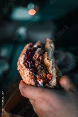 burger foodtruck yummy beef food