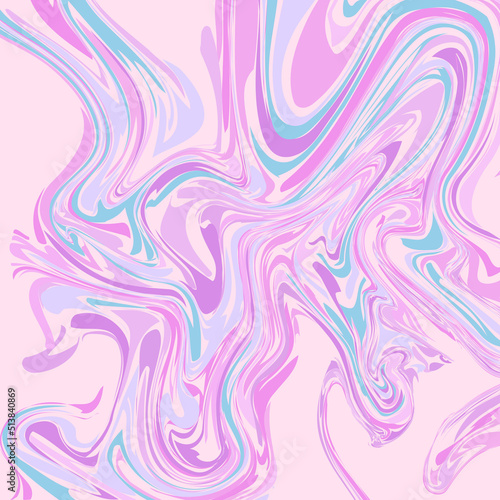 Colorful marble pattern. Abstract liquid wavy background.