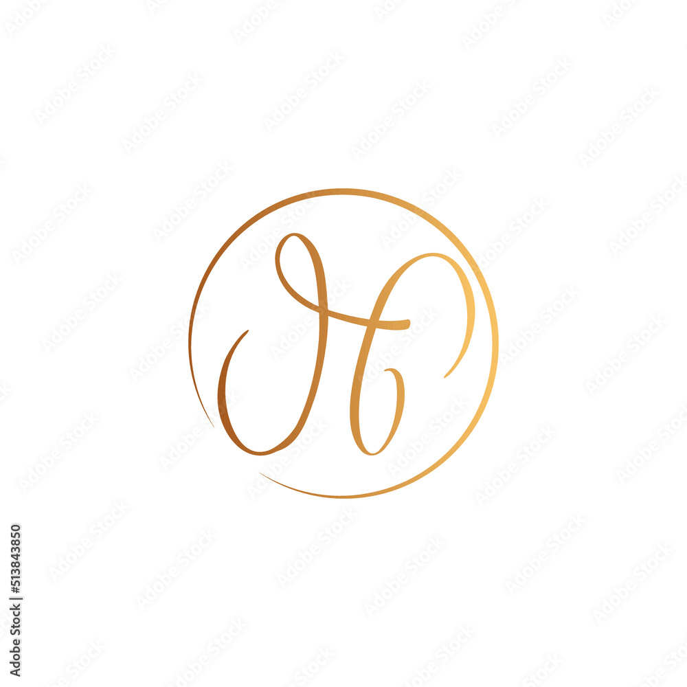 abstract initial letter HN logo in gold color isolated in white background logo also suitable for the brands or companies that have initial name NH abstract initial letter HN logo in gold color isolated in white background logo also suitable for the brands or companies that have initial name NH