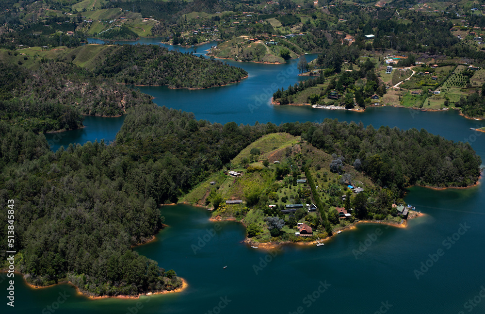 Fototapeta premium Laguna Guatape Colombia