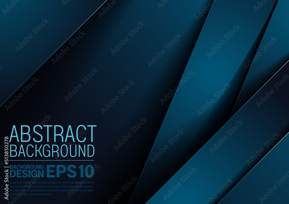 luxury abstract background blue colort straight line overlap layer shadow gradients dark space composition, simple minimal shapes illustration for application banner, flyer cover media, template des luxury abstract background blue colort straight line overlap layer shadow gradients dark space composition, simple minimal shapes illustration for application banner, flyer cover media, template des