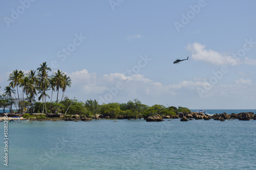 Landscape of Morro de S  o Paulo  Brazil